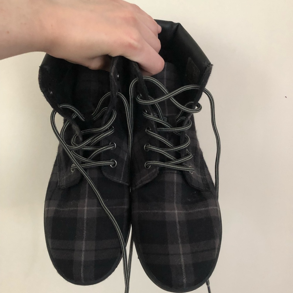 Plaid Doc Martens